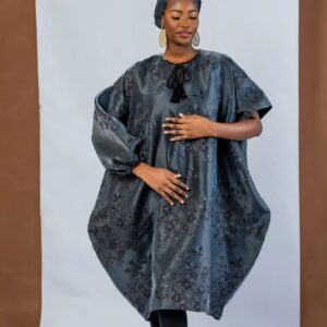 Contrast Sleeved Midi