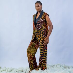 Reversible Waistcoat Vest Set