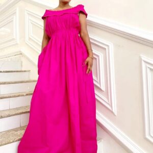 DAISY SOLID MAXI DRESS