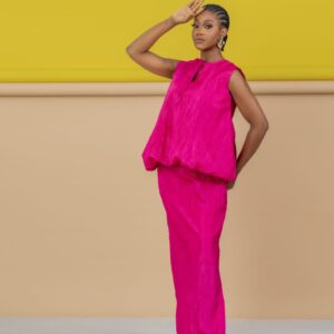 Bubble Twopiece Skirt Set